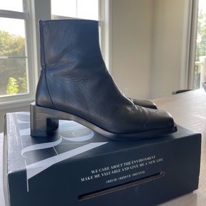 ZARA Women’s Square toe Boots Fall Winter